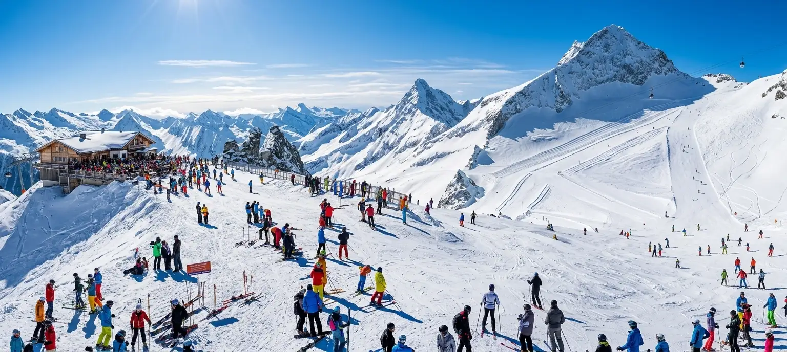 Privattransfers ab Flughafen Zürich in die Arlberg-Region im Winter