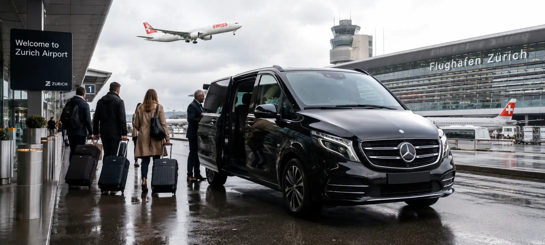 Private airport transfer to the Arlberg ski resorts