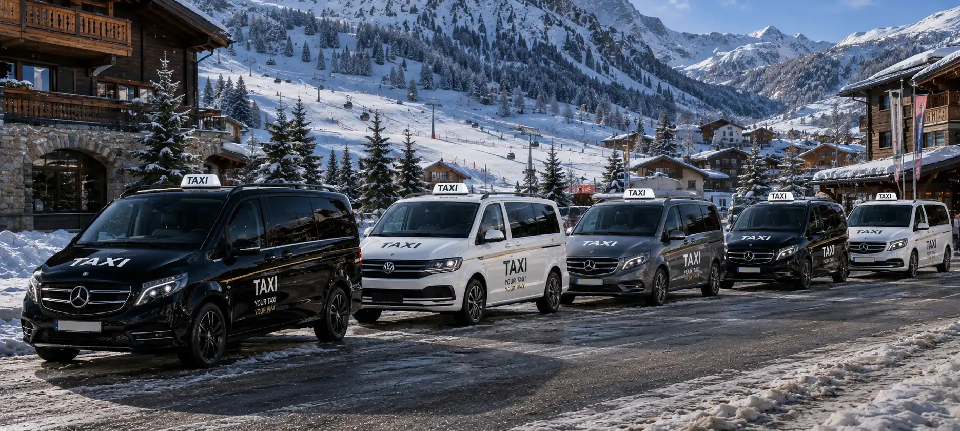 Local taxi in St. Anton am Arlberg